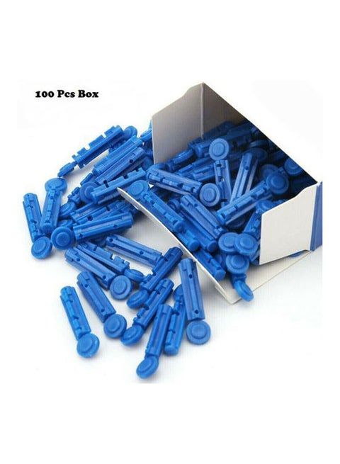Disposable Plastic Needle Blood Lancet, 100 Pcs