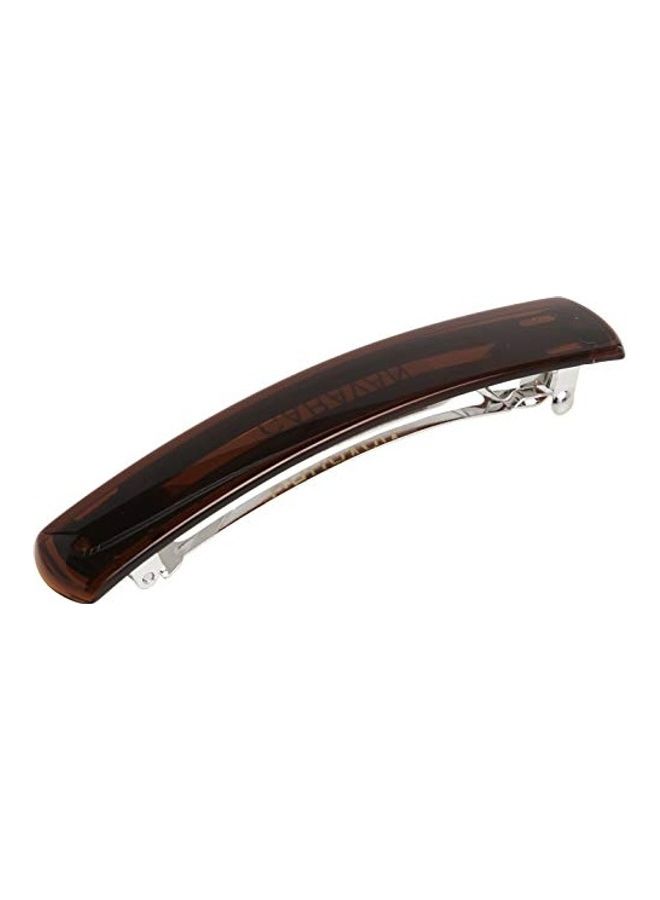 CARAVAN Extra Long Basic Automatic Tortoise Shell Barrette Multicolour 0.25X4X0.5inch - Image 3