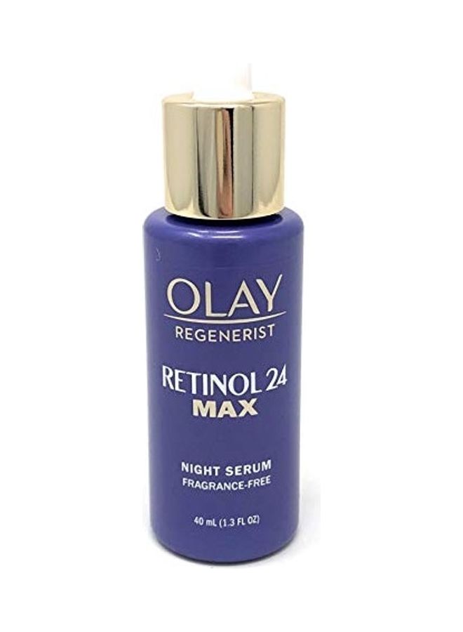 Olay Regenerist MAX Retinol 24 Night Serum with Vitamin B3 Blue 40ml - Image 1