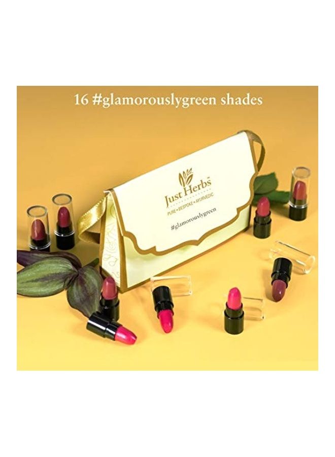 Just Herbs Ayurvedic Micro Mini Trial Lipstick Kit Multicolour  - Image 2