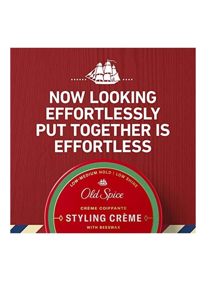 أولد سبايس Low-Medium Hold/Low Shine Hair Styling Crème For Men Multicolour  - Image 1