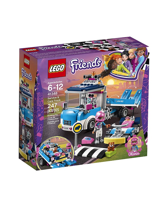 LEGO - 41348 247-Piece Friends Service And Care Truck Building Set - Image 1