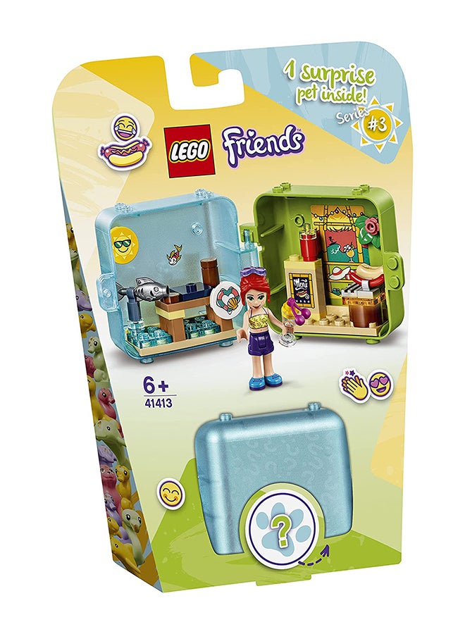 LEGO 41413 Friends Mia's Summer Play Cube Series 3 Collectible Building Set 50 6+ Years - Image 2