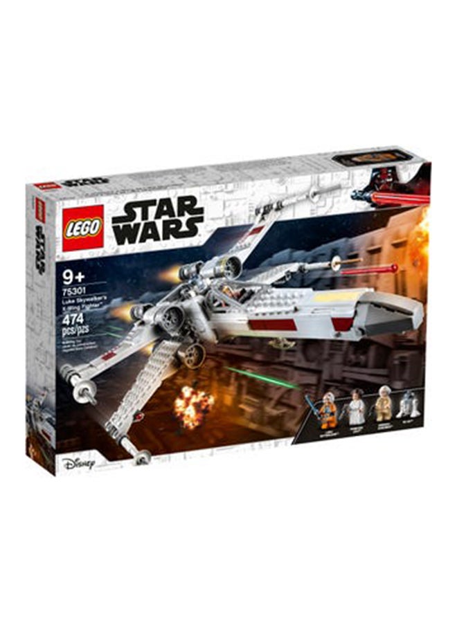 LEGO 75301 Star Wars Luke Skywalker's X-Wing Fighter Toy With Princess Leia And R2-D2 Droid Figure 9+ Years - Image 2
