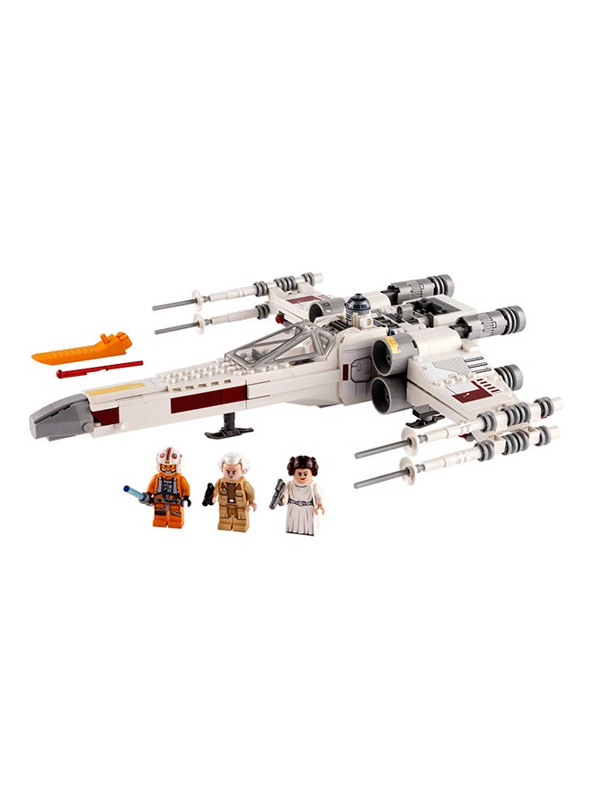 LEGO 75301 Star Wars Luke Skywalker's X-Wing Fighter Toy With Princess Leia And R2-D2 Droid Figure 9+ Years - Image 4
