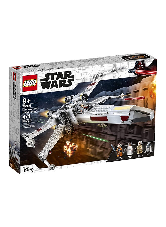 LEGO 75301 Star Wars Luke Skywalker's X-Wing Fighter Toy With Princess Leia And R2-D2 Droid Figure 9+ Years - Image 3