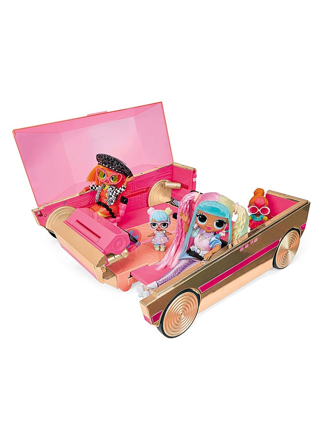 L.O.L. SURPRISE! - 3 in 1 Party Cruiser Car With Surprise Poo MGA-118305 - Image 1