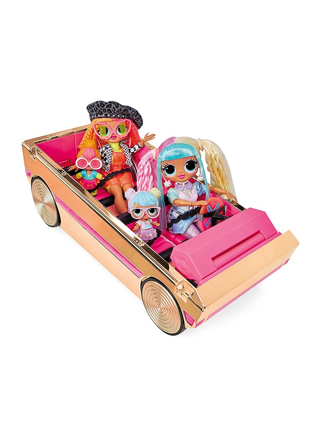 L.O.L. SURPRISE! - 3 in 1 Party Cruiser Car With Surprise Poo MGA-118305 - Image 1
