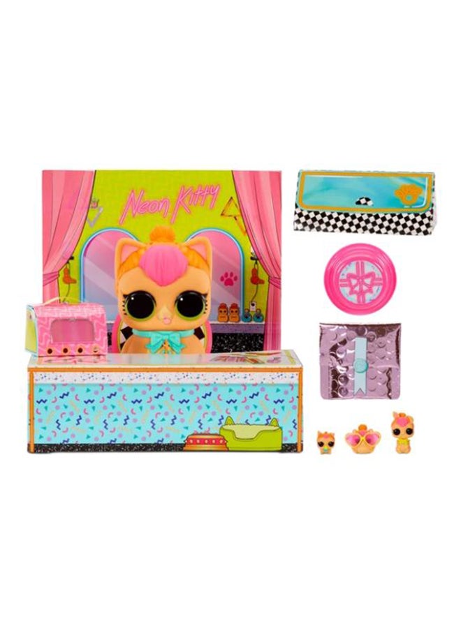 L.O.L. SURPRISE! Big Pet Neon Kitty With Surprises MGA-577720 16.51x30.48x30.48cm - Image 4