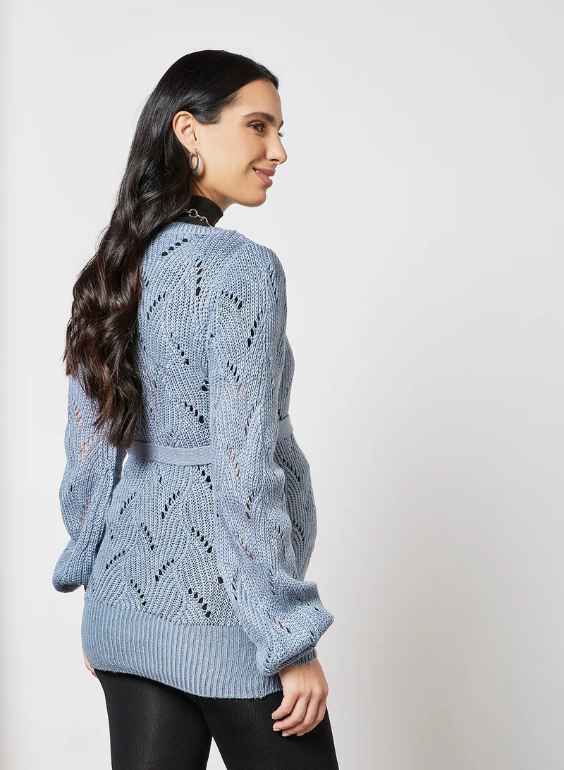 Mamalicious Maternity Volume Sleeve Sweater