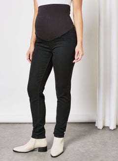 Mamalicious Mlamy Maternity Jeggings Black  - Image 1