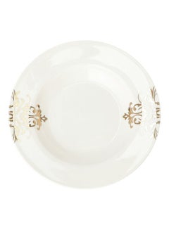 La Mesa 18-Piece Andalusian Frill Dinner Set White/Gold 10.5inch  - Image 3
