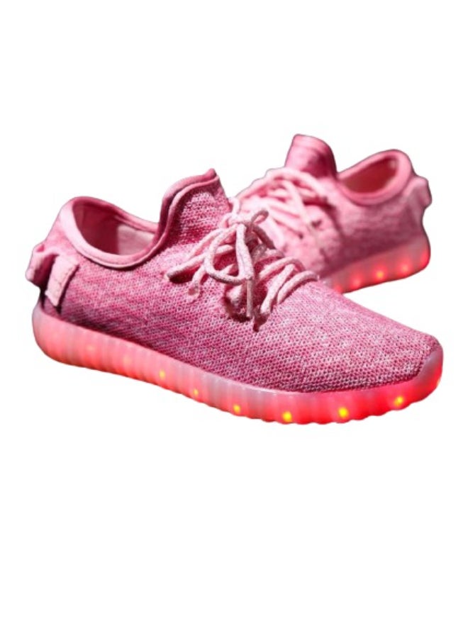Generic Kids Flying Coconut Lamp Low Top Sneakers Pink  - Image 1
