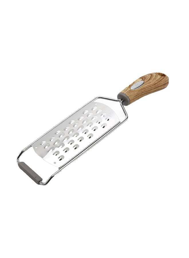Penguen Oval Shape Grater Silver 30.5x7x4cm - Image 2