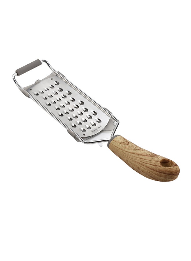 Penguen Oval Shape Grater Silver 30.5x7x4cm - Image 3