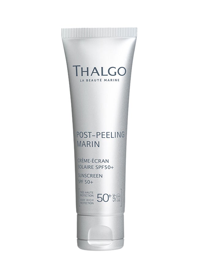 Thalgo Post Peeling Marin Sunscreen SPF 50+ 50ml  - Image 1