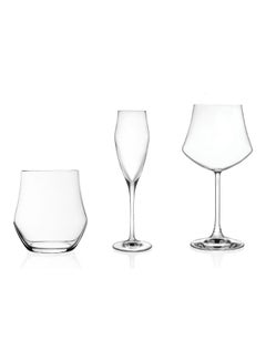 RCR 18-Piece Glass Set Clear 230ml  - Image 2