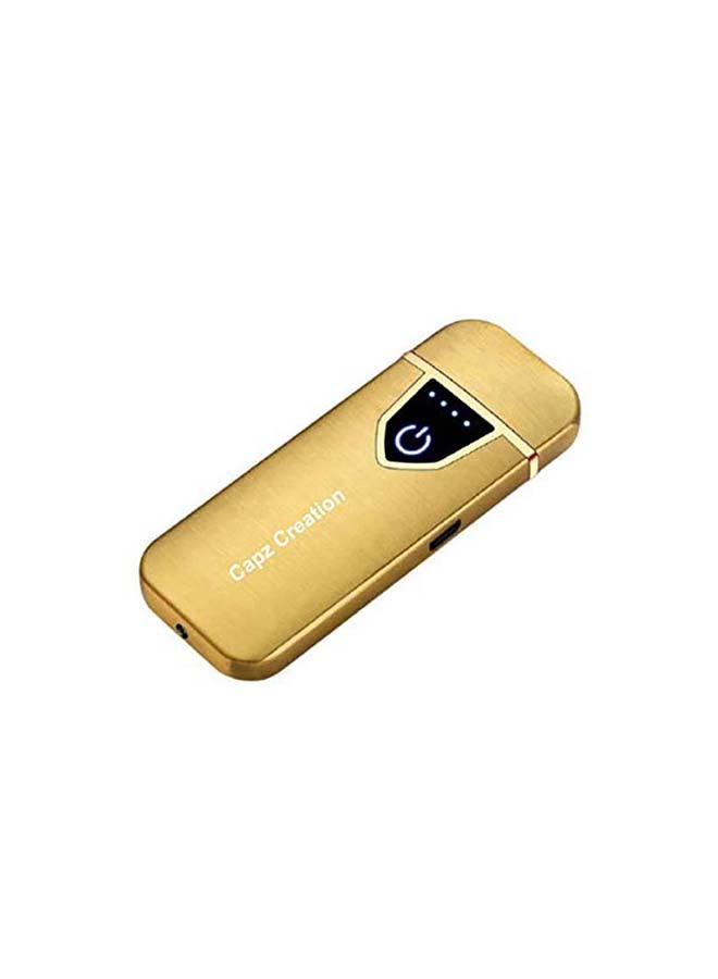 Capz Creation Lighter Electronic, CAPZ Creation [2021 Design] Upgraded Electric Rechargeable Lighter USB Lighter Flameless Windproof with LED Battery Display Hiking or Camping Accessories Gift Ideas for Men 0.15kg - Image 1