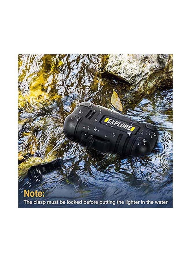 Explorer Arc Lighter Outdoor Waterproof Windproof Plasma Lighter Rechargeable USB Electronic Lighters with Emergency Whistle for Camping,Adventure,EDC Survival Tactical Gear 0.26kg  - Image 5