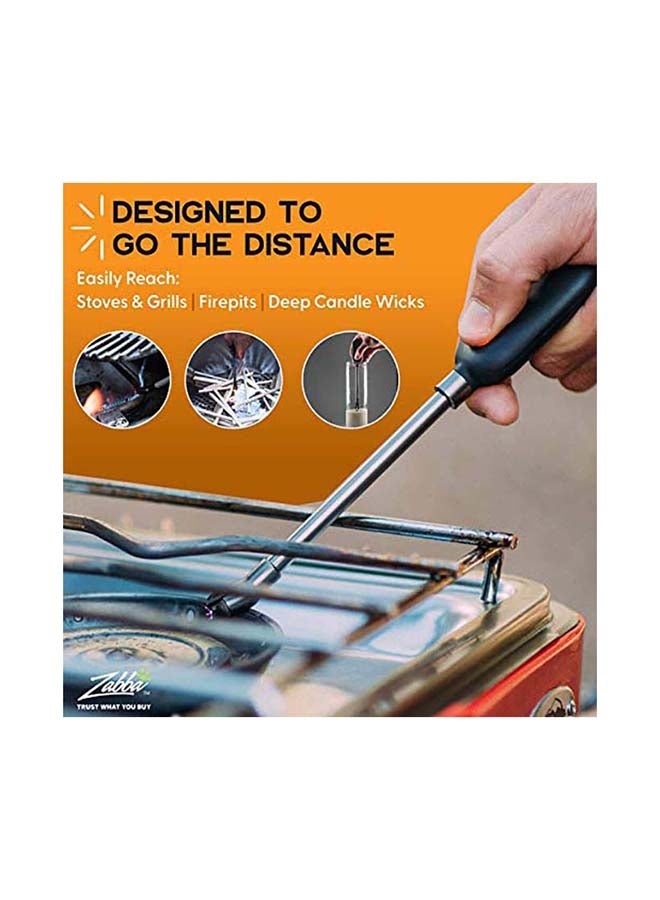 Power Practical - Candle Lighter - Sparkr USB Rechargeable Electric Lighter Plasma Technology & Extra Long Wand, Flameless Lighters for Candles, Camping, & Cooking, Black 0.70kg - Image 1