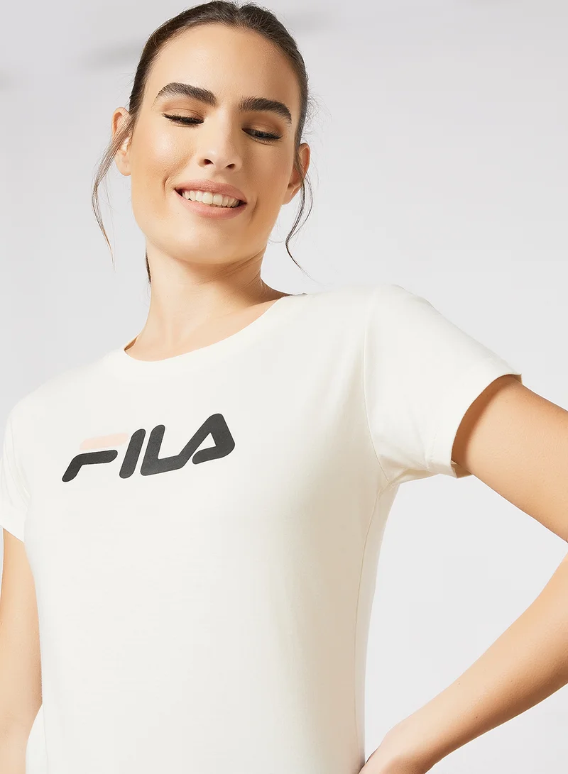 FILA Classic Logo T-Shirt Off-White