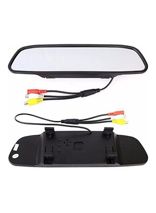 Car Reverse Parking System Video LCD Mirror With Night Vision LED Camera - Image 4