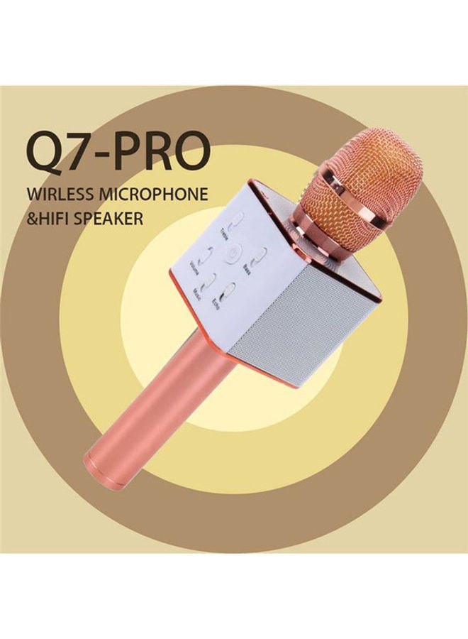 Bluetooth Wireless Karaoke Multi-Functional Microphone HBN60002016 Copper  - Image 3