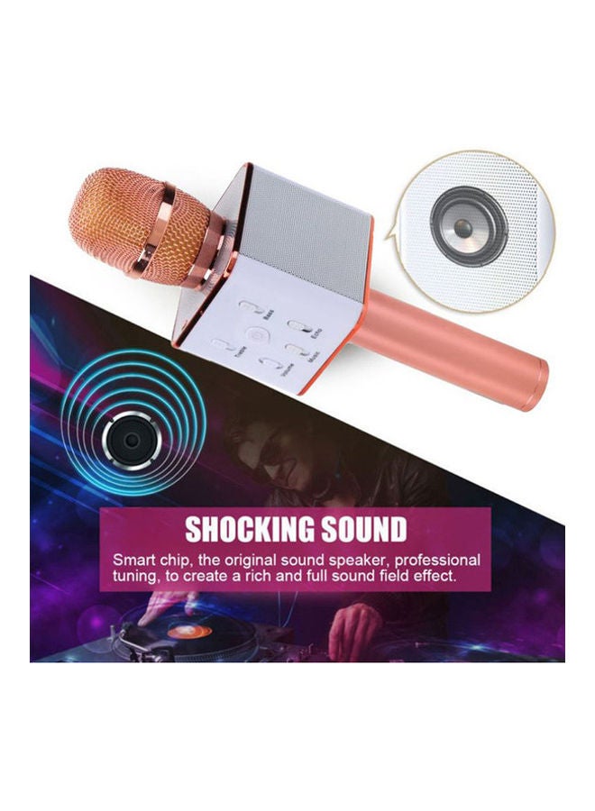 Bluetooth Wireless Karaoke Multi-Functional Microphone HBN60002016 Copper  - Image 4