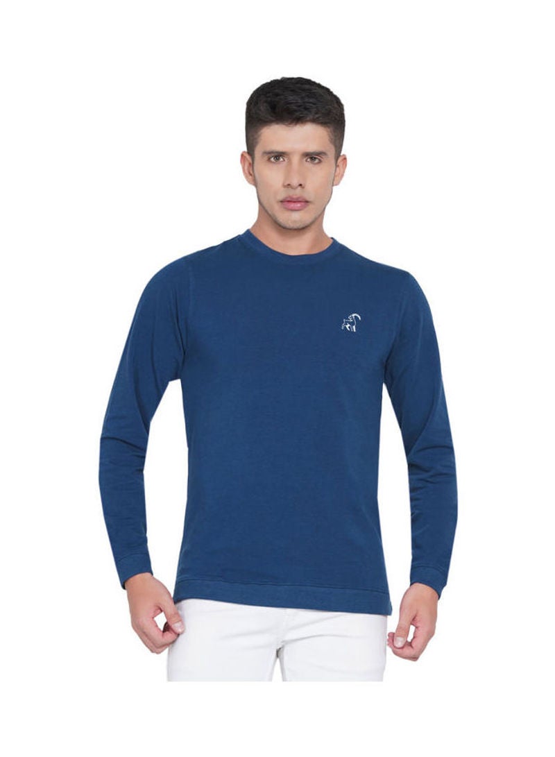 لورين سميث سويت شيرت كاجوال بفتحةِ رقبة مستديرة جينز - Image 1