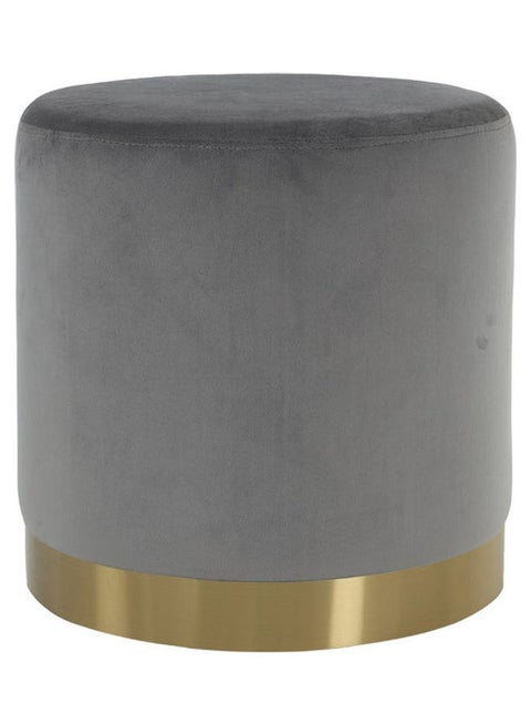 Nile Fabric Ottoman Gray 45 x 45 x 45cm