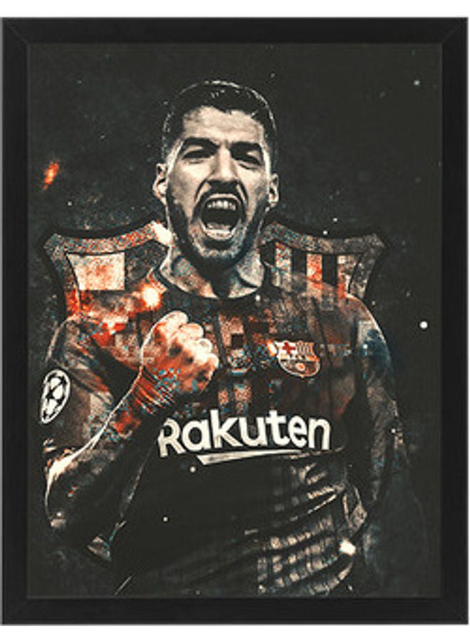 إم إي سي إطار ملصق جداري مطبوع عليه عبارة" أسود 30 X 40سم - Image 1