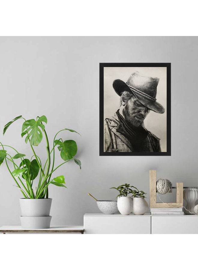 إم إي سي لوحة فنية مؤطرة لآرتور من لعبة ريد ديد ريدمبشن - Image 2