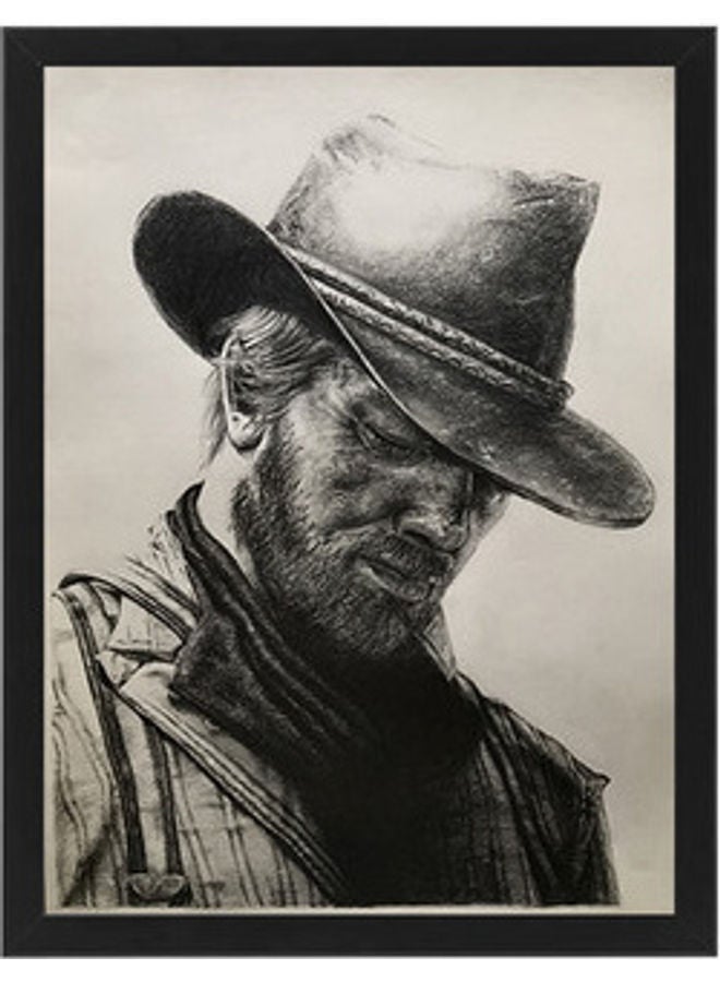 إم إي سي لوحة فنية مؤطرة لآرتور من لعبة ريد ديد ريدمبشن - Image 1