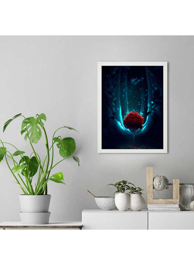 إم إي سي إطار جداري مطبوع عليه عبارة" أبيض 30 x 40سم - Image 2