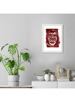 La Casa De Papel Money Heist Painting Wall Art Poster Frame White 21 x 30cm - v1635948216/N51702830A_2