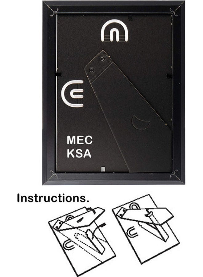 إم إي سي إطار ملصق جداري مطبوع عليه عبارة" من آرثر ريد ديد أسود 21X30سم - Image 3