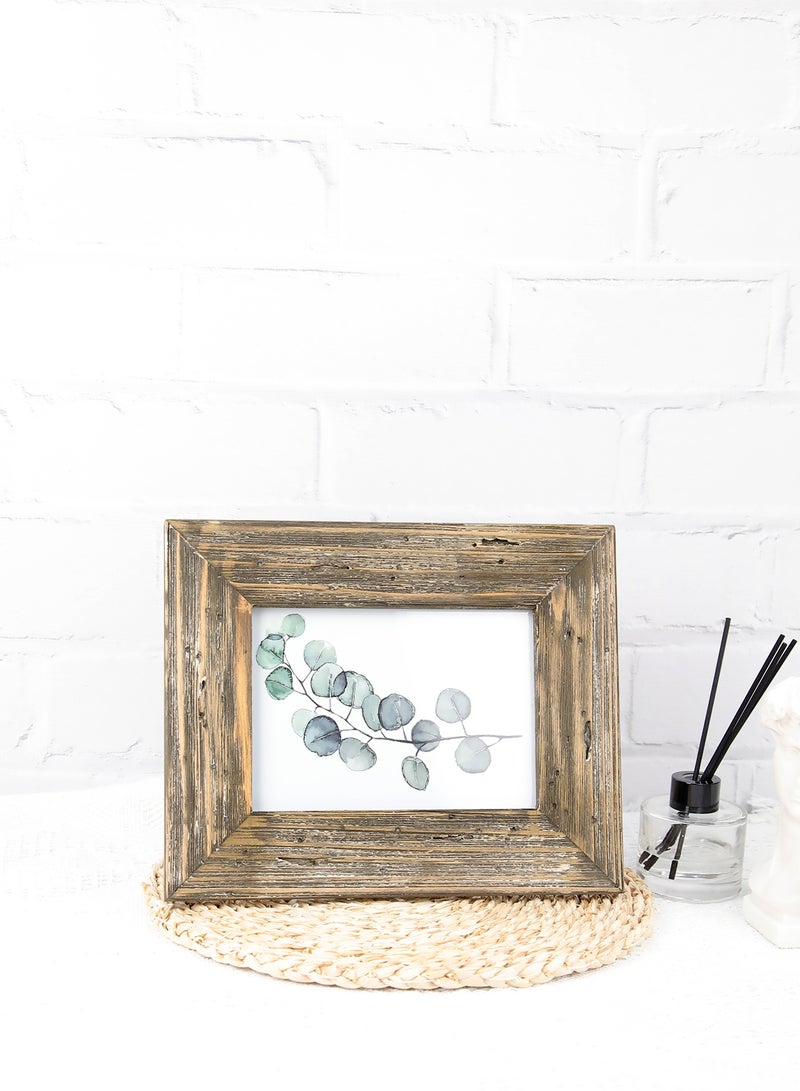 Switch - Tabletop Photo Frames With Outer Frame Dark Brown outer frame size: L18xH23xT1.8cm for photo size: 4x6inch - Image 1