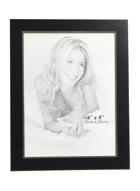 Tabletop Photo Frames With Outer Frame Black/Gold outer frame size: L15.6xH20.8xT1.2cm for photo size: 5x7inch