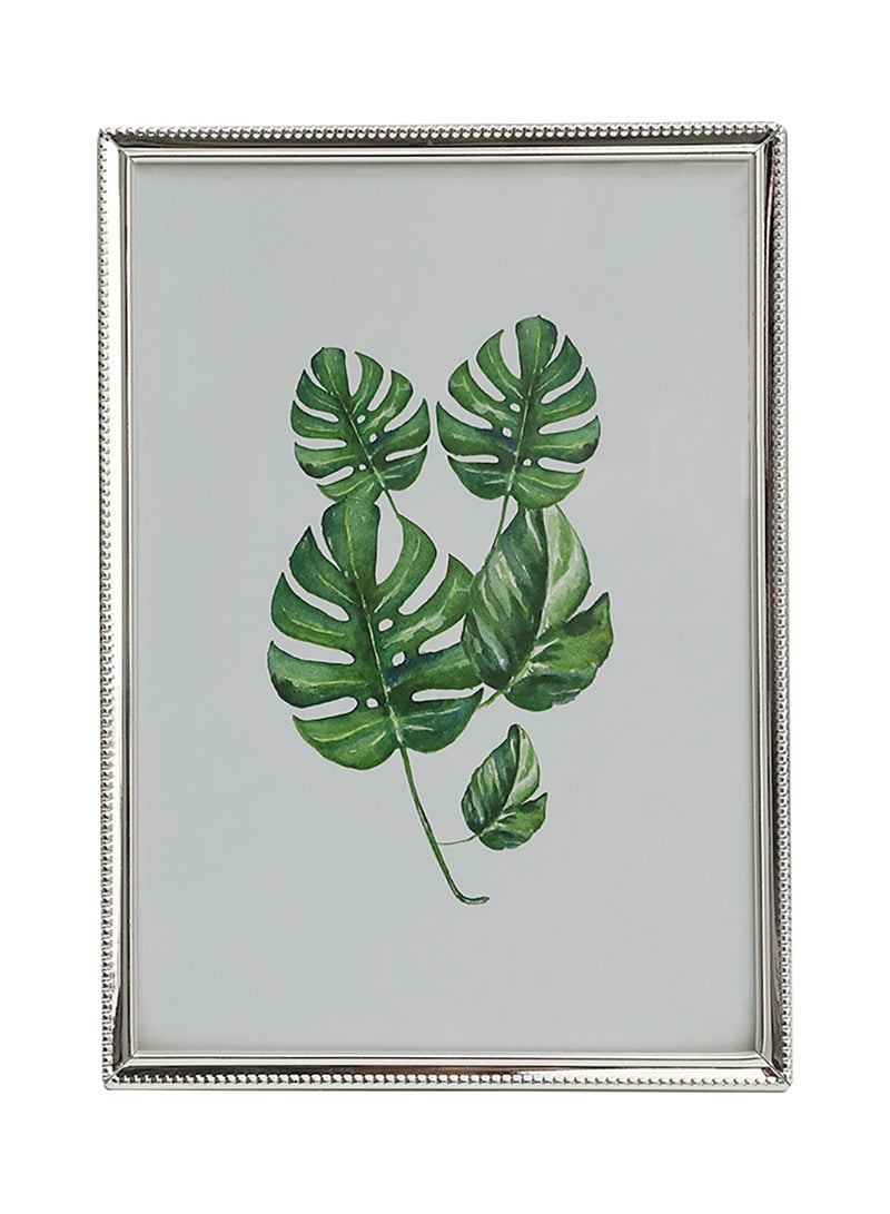 ebb & flow - Tabletop Photo Frames With Outer Frame Silver outer frame size: L11xH16xT1.5cm for photo size: 4x6inch - Image 1
