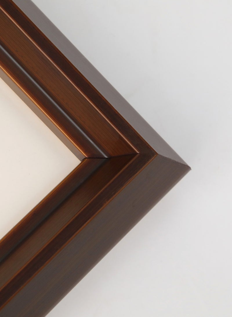 ايب اند فلو - إطارات حائط بإطار خارجي بني غامق outer frame size: L66xH96xT4.6cm for photo size: 20x30بوصة - Image 1