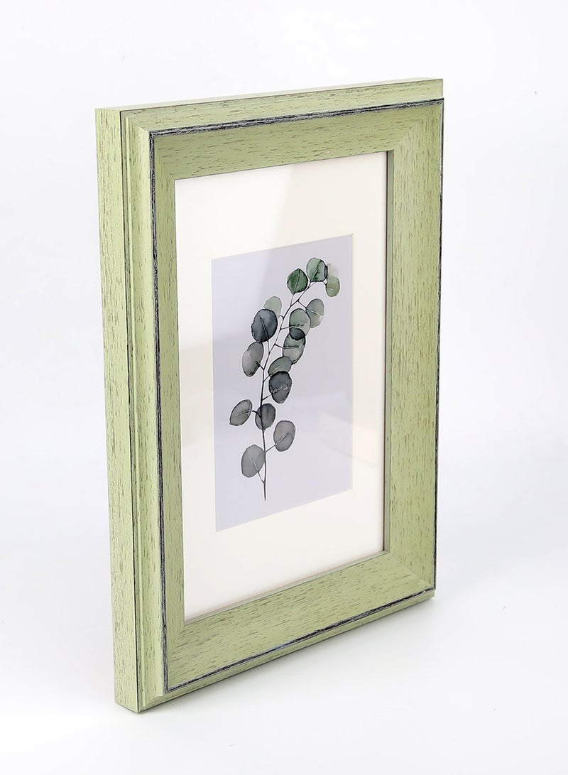 ايب اند فلو - إطارات حائط بإطار خارجي أخضر outer frame size: L28xH37 xT3cm for photo size: 5x7بوصة - Image 1