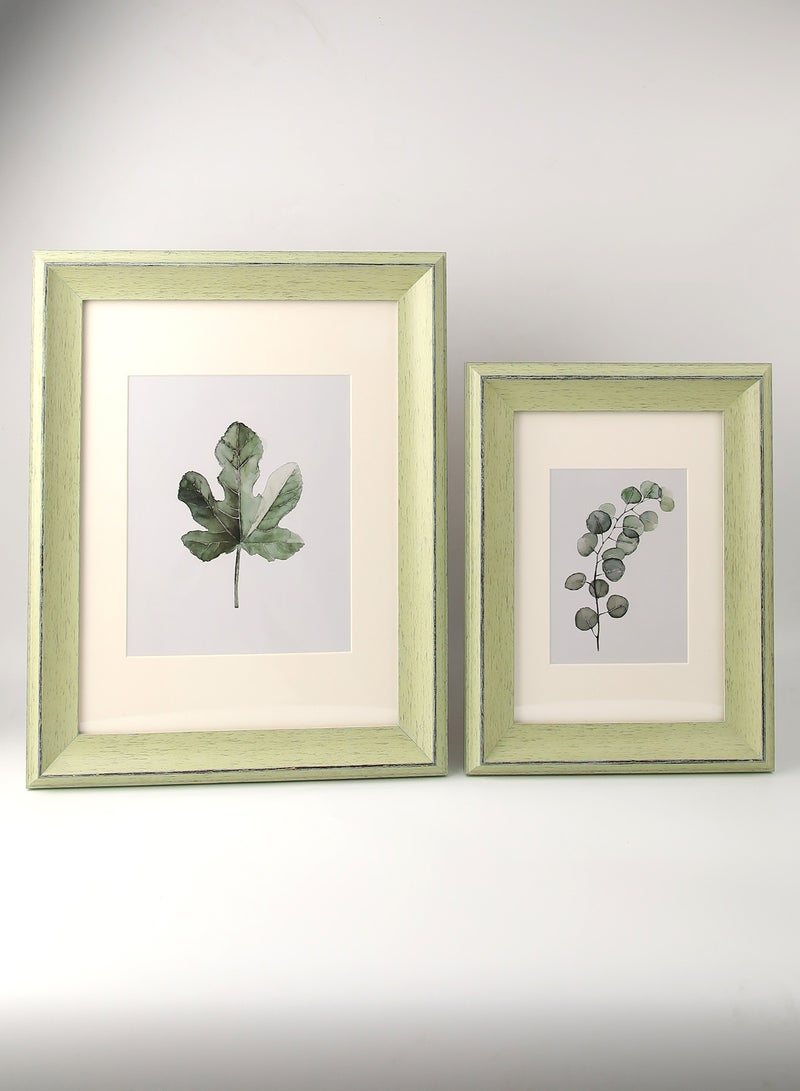 ايب اند فلو - أطر صور ذات إطار خارجي أخضر outer frame size: L37xH47xT3cm for photo size: 8x10بوصة - Image 1