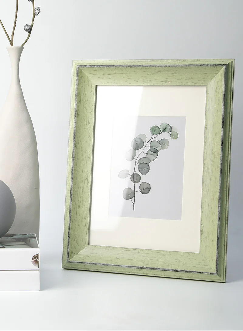 ebb & flow Wall Frames With Outer Frame Green outer frame size: L28xH37 xT3cm for photo size: 5x7inch