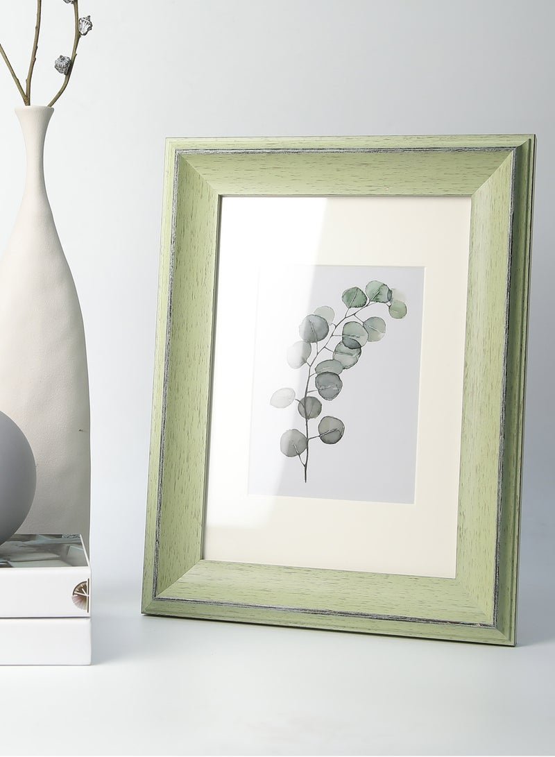 ايب اند فلو - إطارات حائط بإطار خارجي أخضر outer frame size: L28xH37 xT3cm for photo size: 5x7بوصة - Image 1
