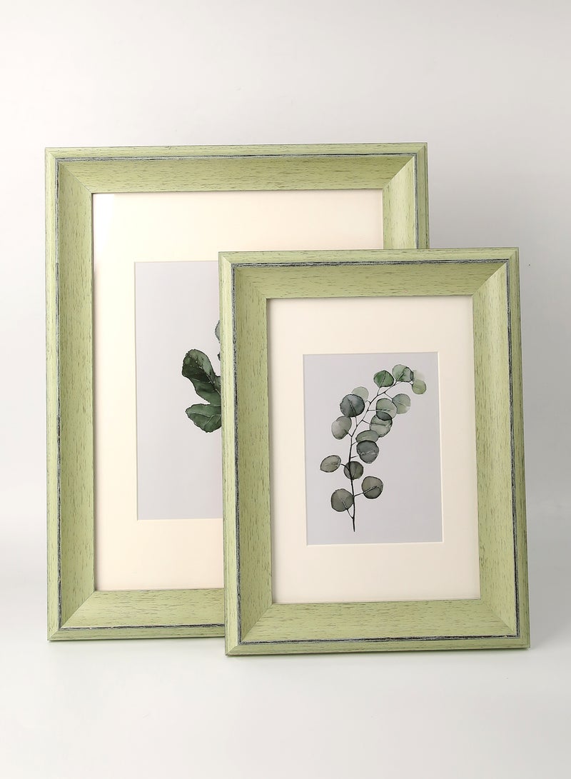 ايب اند فلو - أطر صور ذات إطار خارجي أخضر outer frame size: L37xH47xT3cm for photo size: 8x10بوصة - Image 1