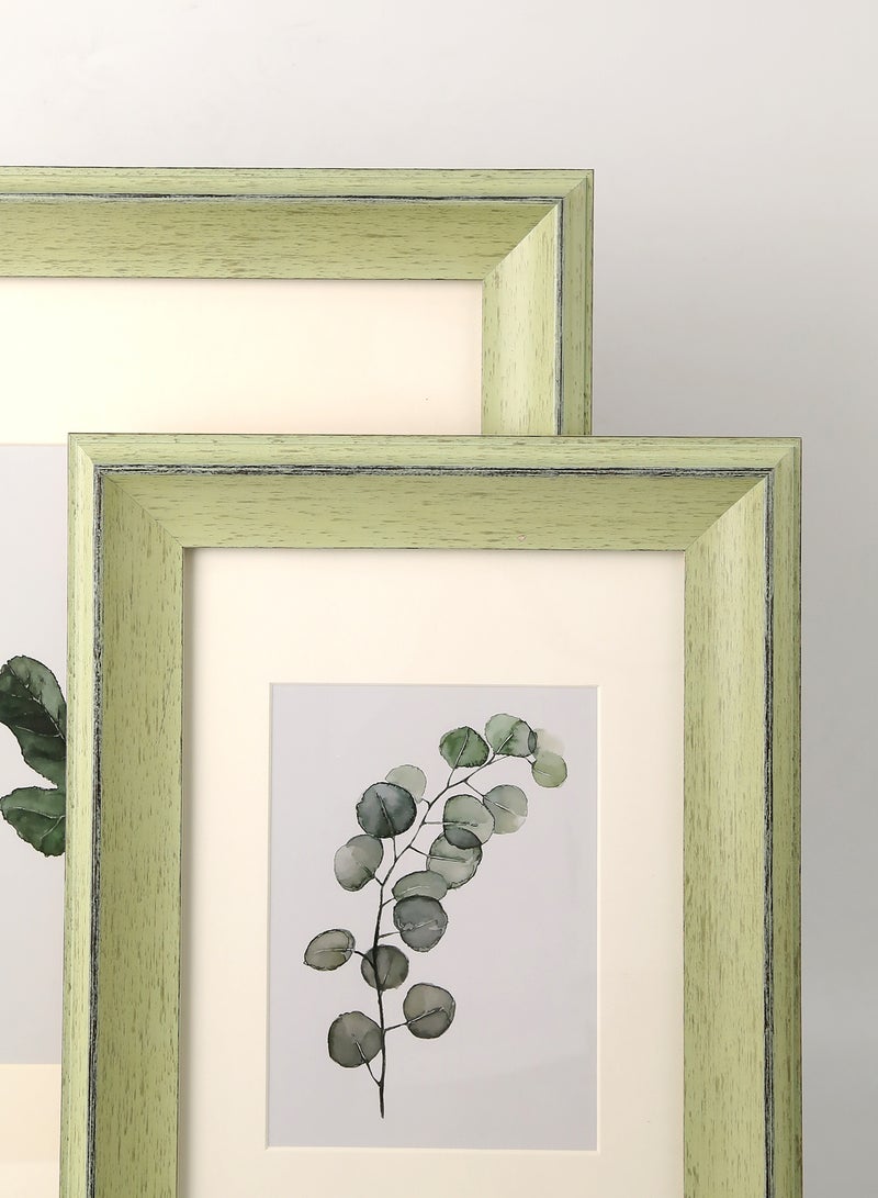 ايب اند فلو - أطر صور ذات إطار خارجي أخضر outer frame size: L37xH47xT3cm for photo size: 8x10بوصة - Image 1