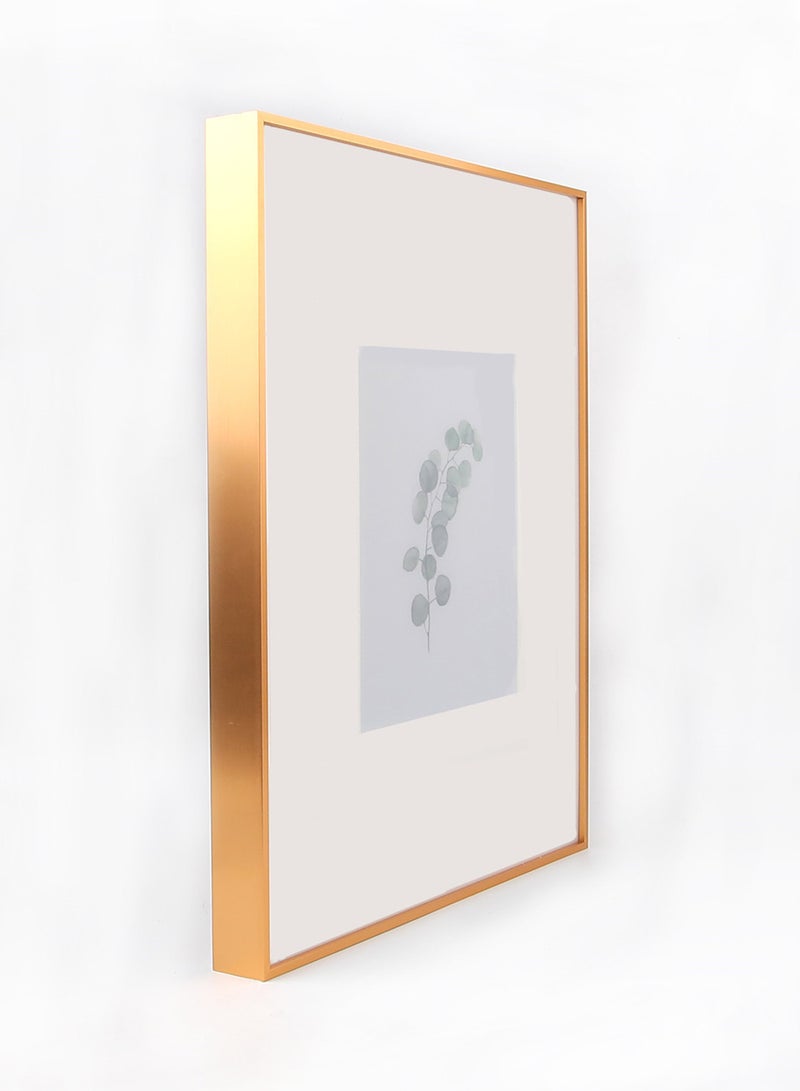 Switch - Wall Frames With Outer Frame Matte Gold outer frame size: L47xH62xT3.5cm for photo size: 12x18inch - Image 1