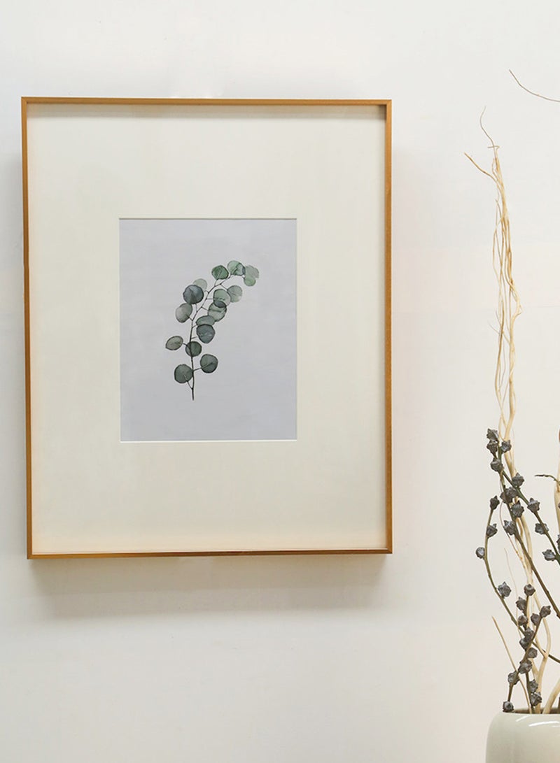 Switch - Wall Frames With Outer Frame Matte Gold outer frame size: L47xH62xT3.5cm for photo size: 12x18inch - Image 1