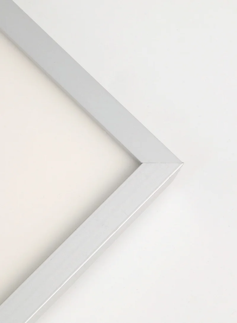 ebb & flow Wall Frames With Outer Frame Silver outer frame size: L66xH66xT2.5cm for photo size: 6pcs 4x6", 2pcs 5x7", 1pc 8x10"inch