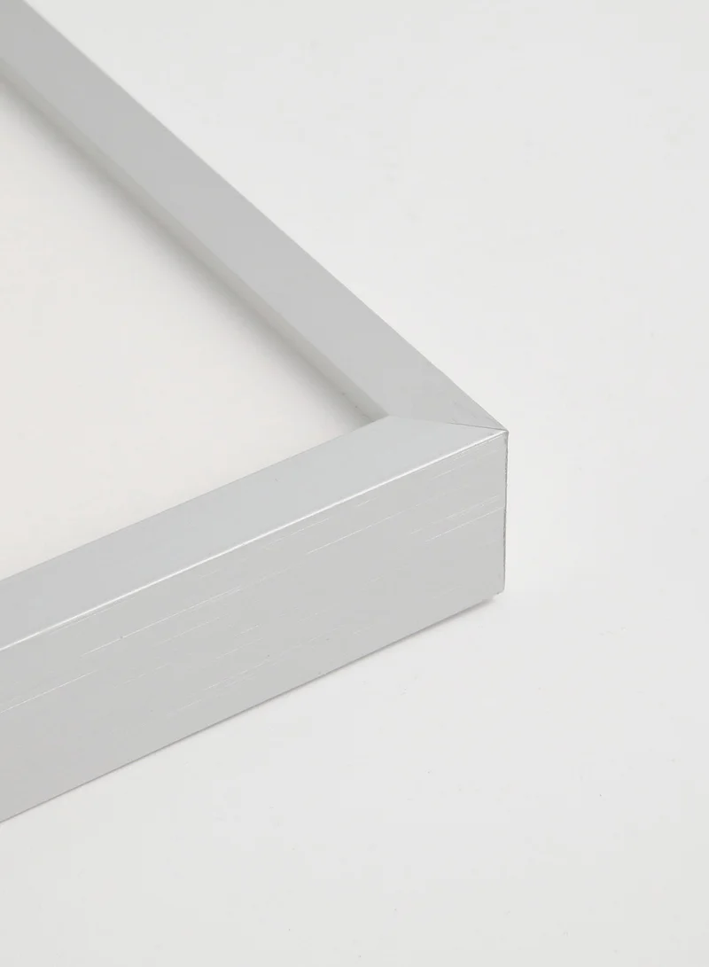 ebb & flow Wall Frames With Outer Frame Silver outer frame size: L66xH66xT2.5cm for photo size: 6pcs 4x6", 2pcs 5x7", 1pc 8x10"inch